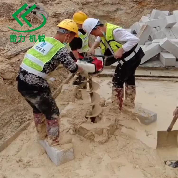 自动打桩机配多种型号钻头
